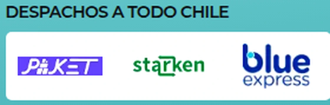 Paket, Starken y Blue Express